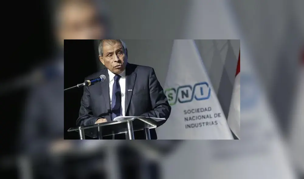 Ricardo Márquez, presidente de la Sociedad Nacional de Industrias.