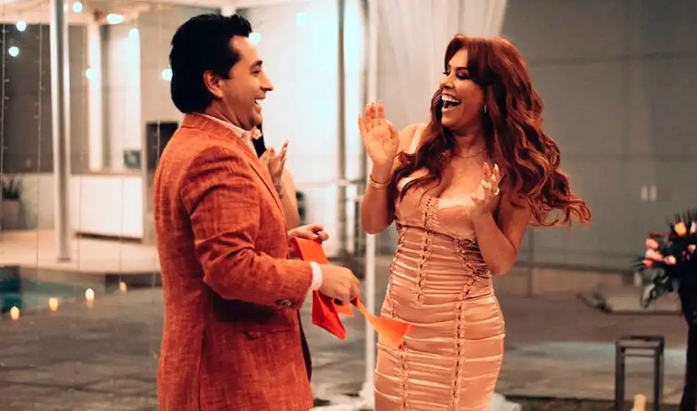 A través de sus redes sociales, la pareja anunció sorpresas. Foto: Magaly Medina/Instagram