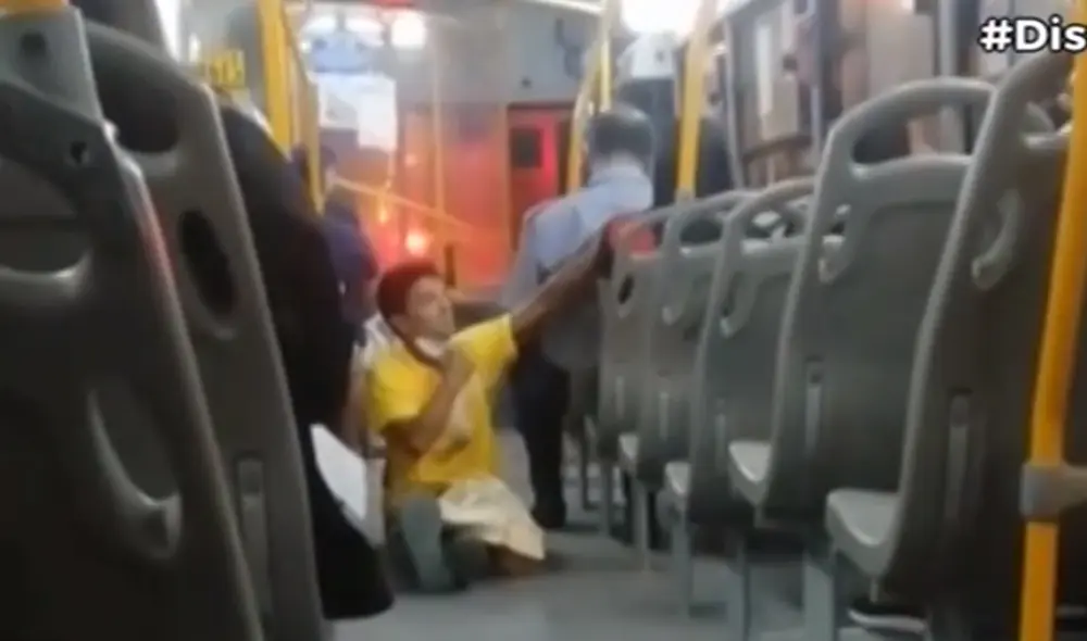 Más personas aseguran que agresor ha actuado de forma similar en otras oportunidades. Foto: captura Canal N Más personas aseguran que agresor ha actuado de forma similar en otras oportunidades. Foto: captura Canal N