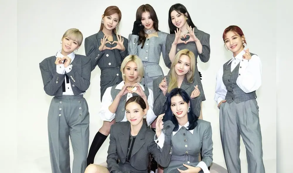 TWICE está integrado por la taiwanesa Tzuyu, las coreanas Nayeon, Jihyo, Jeongyeon, Chaeyoung y Dahyun; y las japonesas Mina, Momo y Sana. Foto: JYP