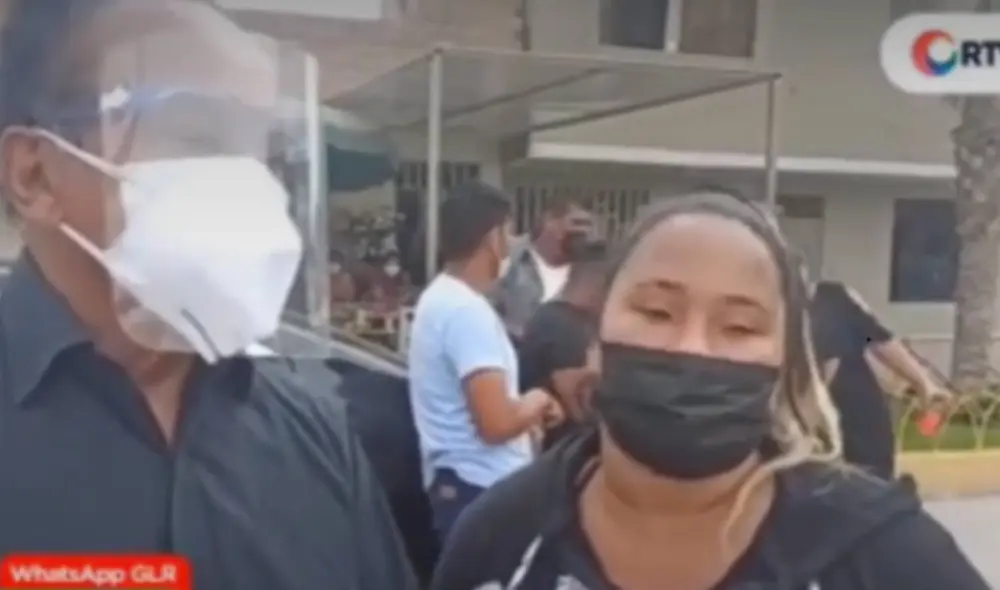 El nieto de Melcochita fue sepultado este sábado 16 de enero en un cementerio de Lurín. Foto: captura RTV