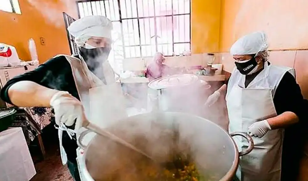 Se podrán asignar hasta 6 vales de descuento de S/ 16 para los comedores populares y hasta 3 vales para los colegios públicos. Foto: Presidencia del Perú