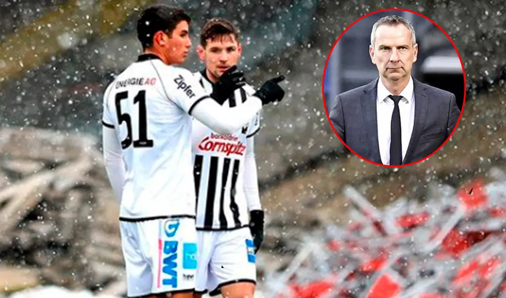 Matías Succar vive su primer experiencia en el extranjero. Foto: composición LASK, AFP Matías Succar vive su primer experiencia en el extranjero. Foto: composición LASK, AFP