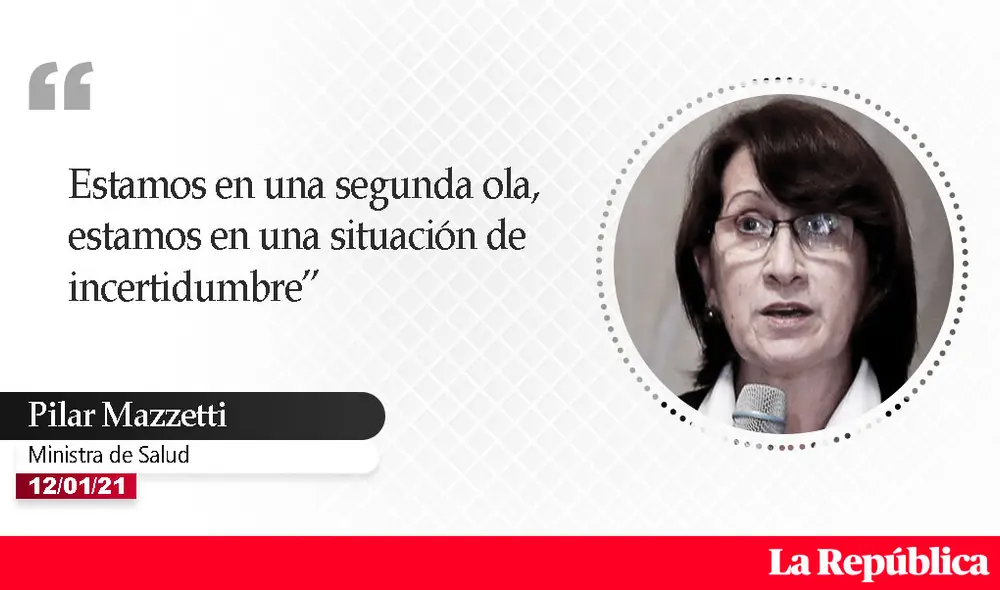 Mazzetti anunció que Perú está atravesando una segunda ola de contagios por COVID-19 Mazzetti anunció que Perú está atravesando una segunda ola de contagios por COVID-19