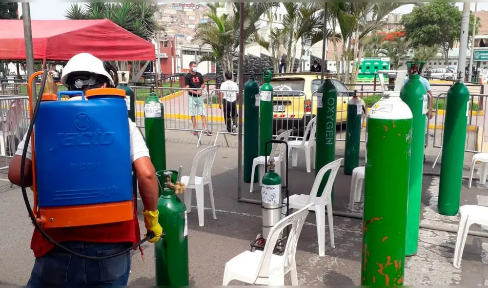 Fundación intentará recargar oxígeno en otros distritos. Foto: Andina Fundación intentará recargar oxígeno en otros distritos. Foto: Andina