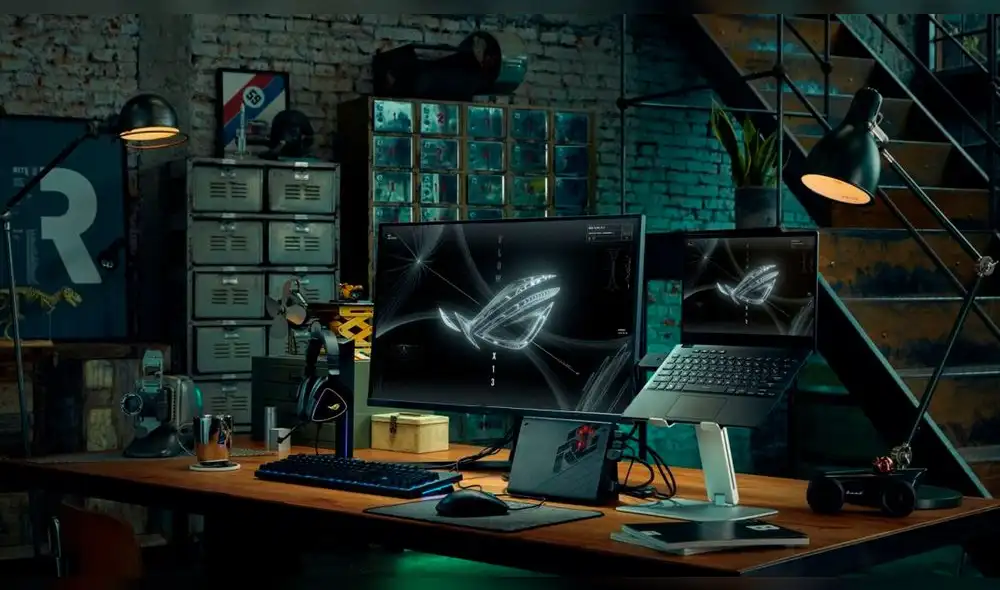 Asus apuesta por el gaming durante su conferencia en el CES 2021 con nuevos productos. Foto: Asus Asus apuesta por el gaming durante su conferencia en el CES 2021 con nuevos productos. Foto: Asus