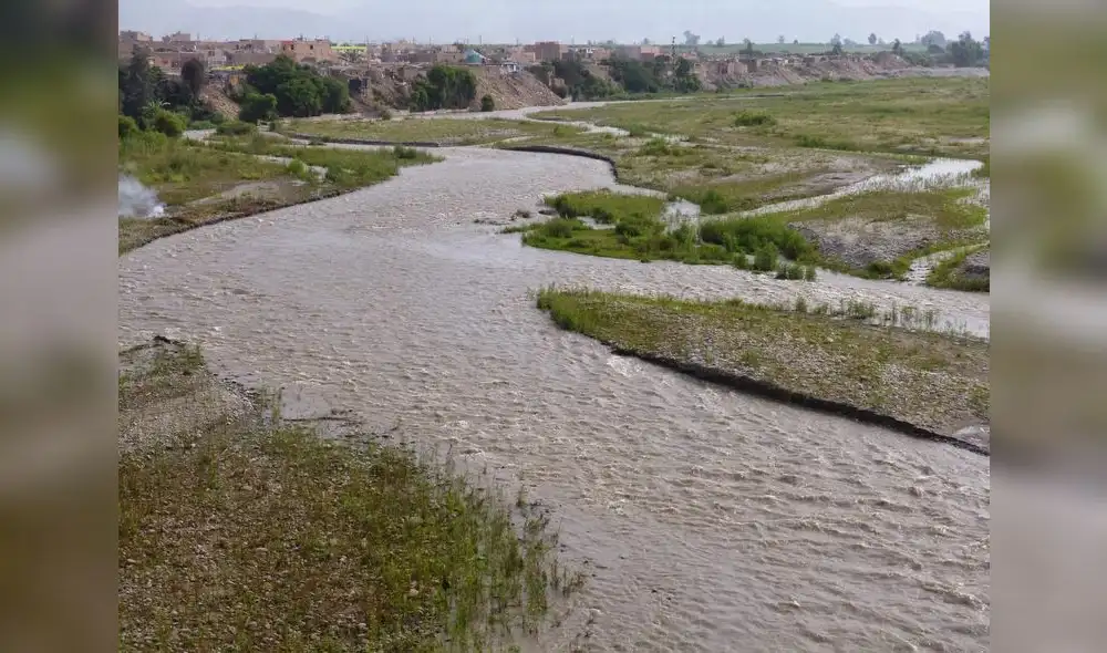 Población ribereña en riesgo por crecida de río Huaura. Foto: difusión