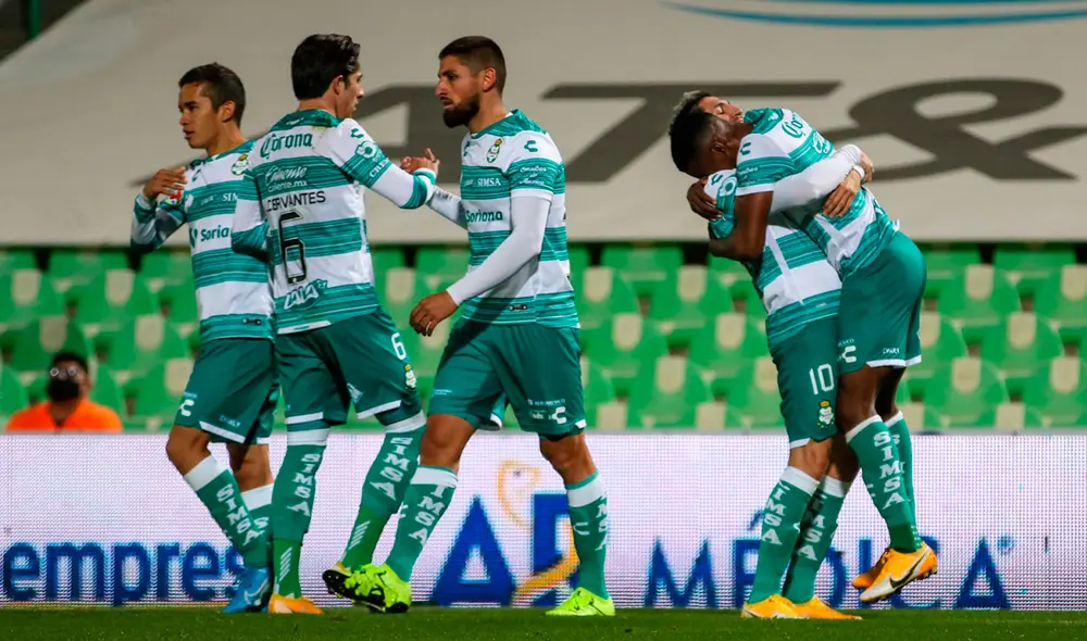 Santos Laguna doblegó a su similar de Tigres por la fecha 2 del Clausura de Liga MX. Foto: Club Santos Santos Laguna doblegó a su similar de Tigres por la fecha 2 del Clausura de Liga MX. Foto: Club Santos