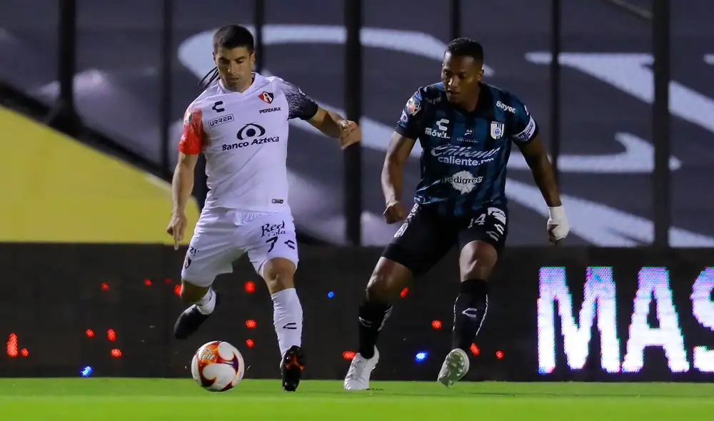 Querétaro y Atlas se miden en la segunda fecha de la liga mexicana 2021. Foto: Twitter