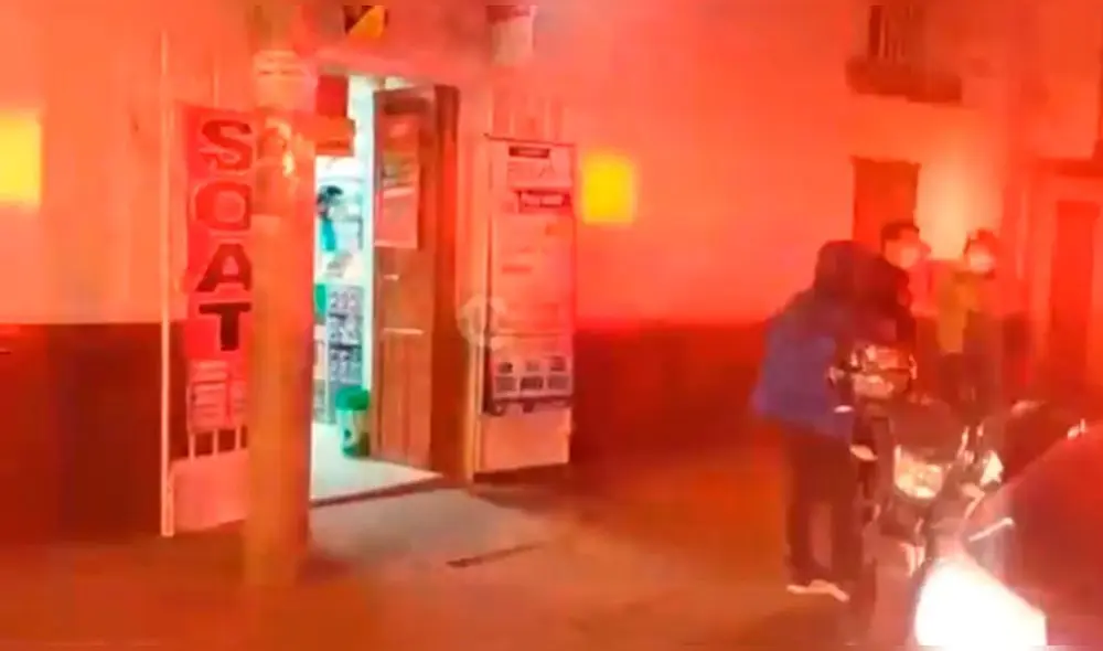 El hecho ocurrió el 11 de enero de 2021. Foto: captura/Cajamarca Noticiosa