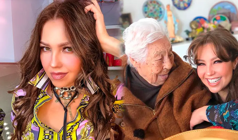 Laura Zapata, hermana de Thalía, se pronunció antes sobre la salud de su abuela. Foto: Instagram / Thalía