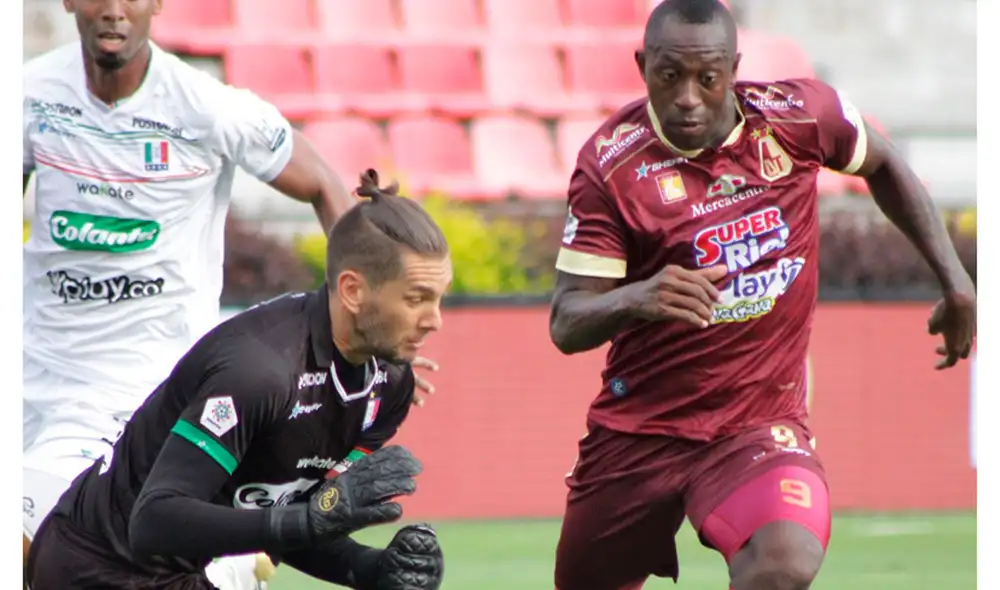 Ambos equipos empataron en el Manuel Murillo Toro. Foto: ESPN Ambos equipos empataron en el Manuel Murillo Toro. Foto: ESPN