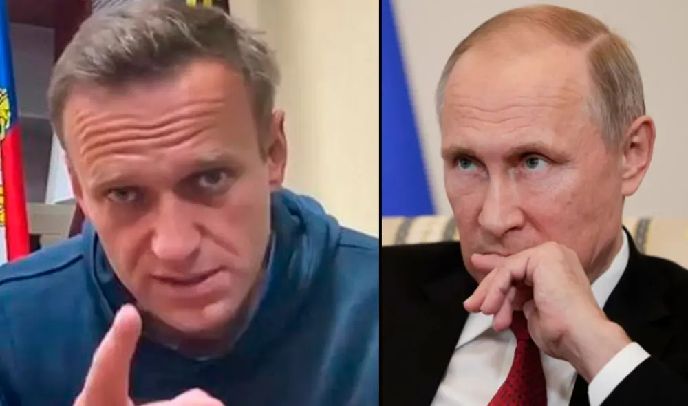 El opositor ruso, unas horas antes de ser detenido, aseguró no tener "miedo" y sentirse "completamente feliz" de regresar a su país. Foto: composición LR-EFE