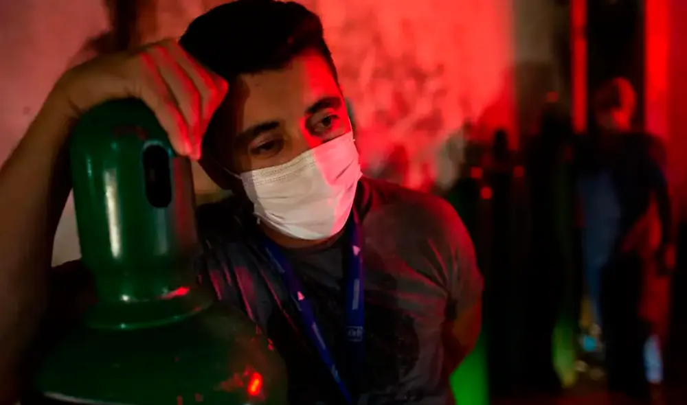 En Manaos, hasta el personal de los hospitales teme ser tratado en el lugar. Foto: AFP En Manaos, hasta el personal de los hospitales teme ser tratado en el lugar. Foto: AFP