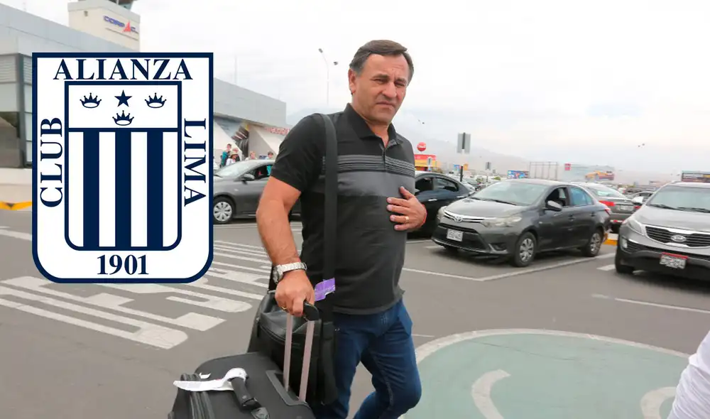 Carlos Bustos dirigirá a Alianza Lima durante todo el 2021. Foto: Grupo La República