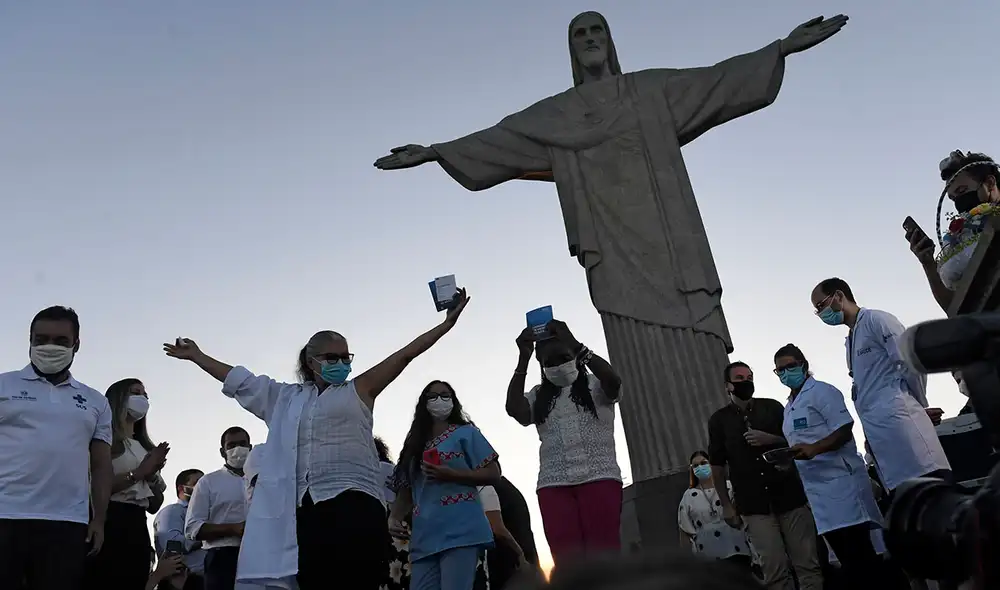 Brasil inició su plan de vacunación masiva contra la COVID-19 esta semana. Foto: AFP