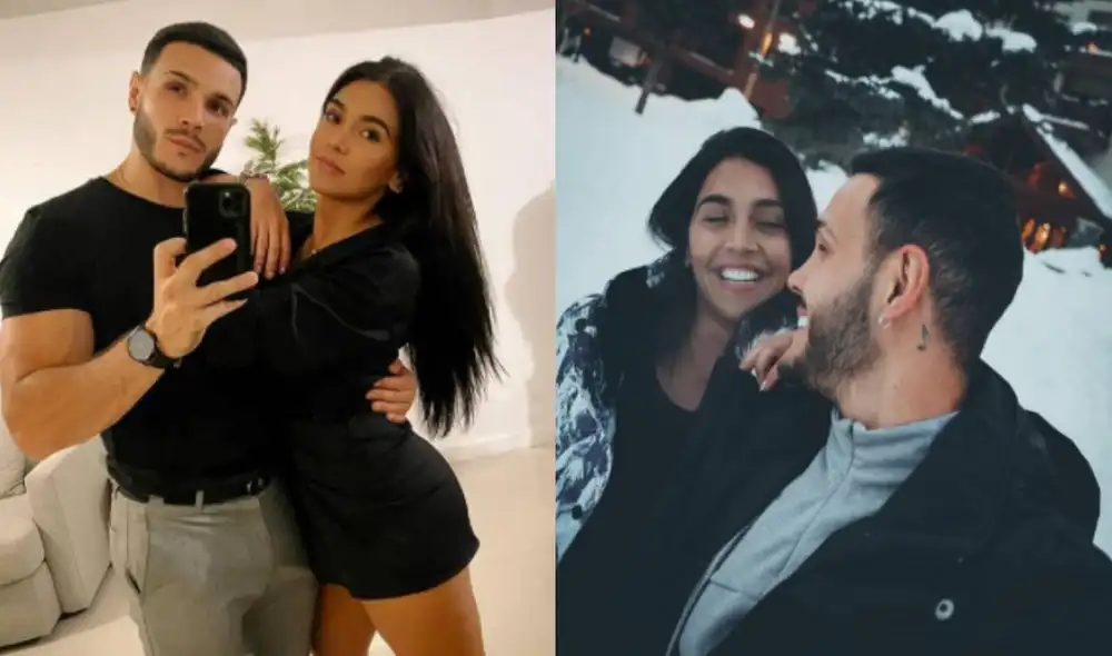 Vania Bludau fue captada con una enorme maleta. Foto: Mario Irivarren/Instagram