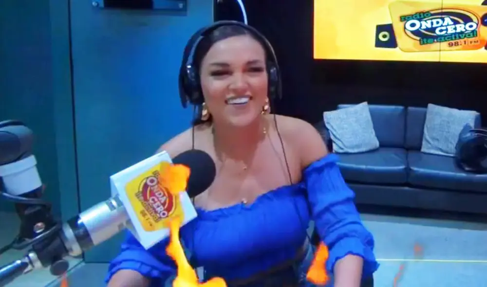 Angie Arizaga es la nueva conductora de El Búnker, programa radial de Onda Cero. Foto: captura de Onda Cero/ Facebook.