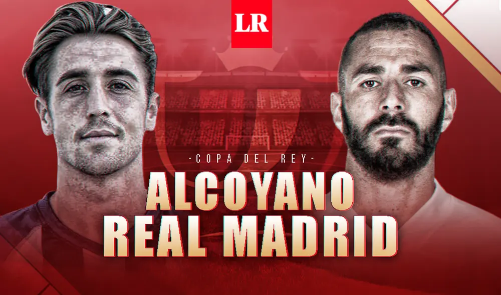 Alcoyano enfrenta al Real Madrid por la Copa del Rey. Foto: Composición Gerson Cardoso/La República