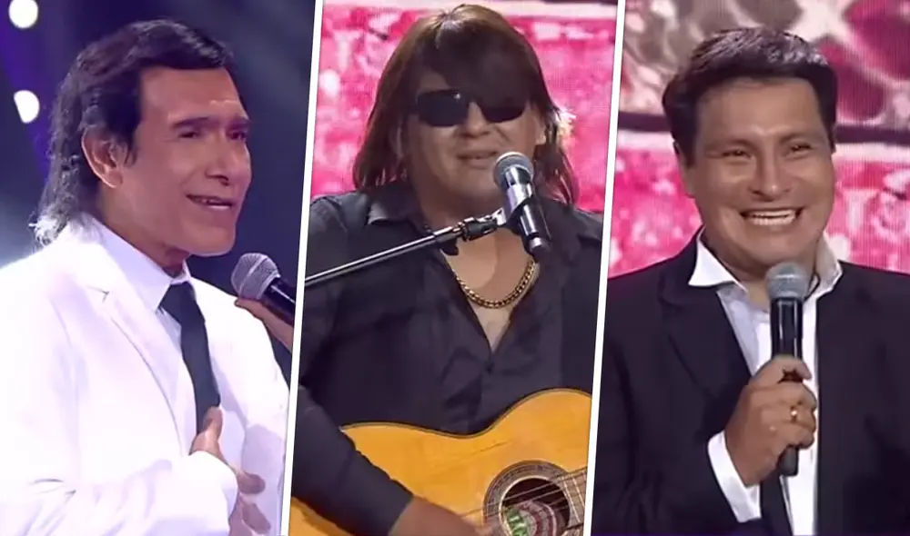 Imitadores peruanos se presentan en Yo soy Chile. Foto: capturas de Chilevisión