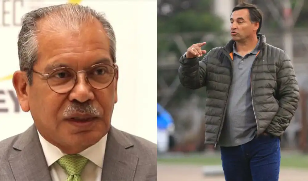 Armejo indicó que no está en los planes del Fondo Blanquiazul discutir la contratación de Bustos. Foto: composición difusión/GLR