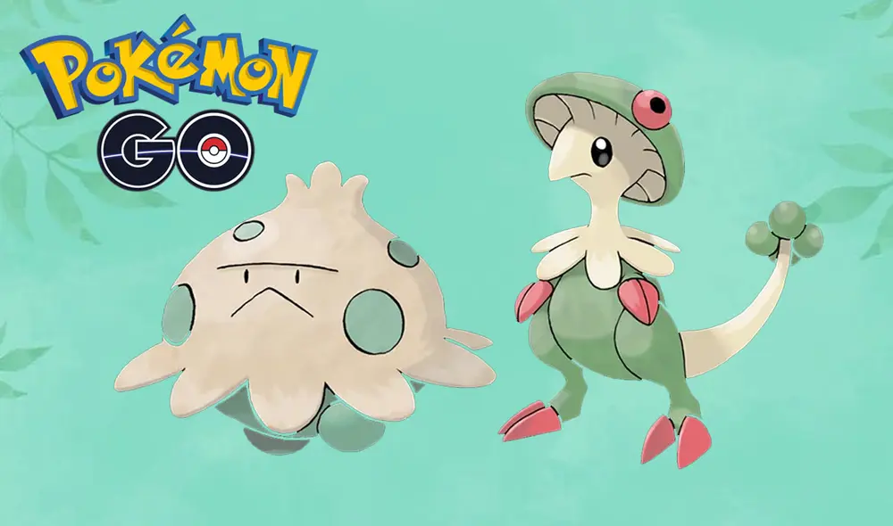 Shroomish, el pokémon hongo, es de tipo Planta. Foto: Niantic Shroomish, el pokémon hongo, es de tipo Planta. Foto: Niantic