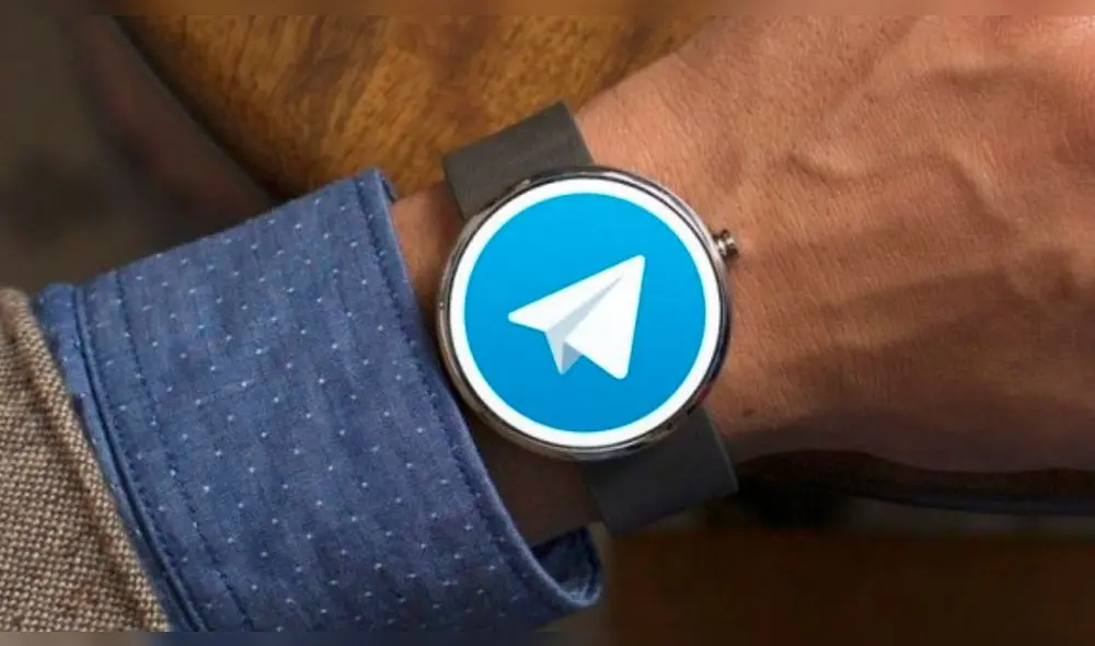 Telegram funciona como un aplicativo independiente en tu smartwatch. Conoce cómo instalarlo. Foto: Twitter Telegram funciona como un aplicativo independiente en tu smartwatch. Conoce cómo instalarlo. Foto: Twitter
