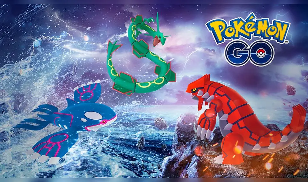 Groudon y Kyogre estarán como jefes de incursión hasta el 24 de enero en Pokémon GO. Foto: Niantic