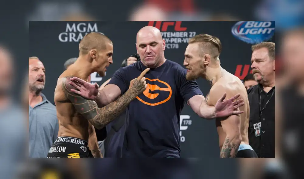Conor McGregor ya derrotó anteriormente a Dustin Poirier. Foto: UFC