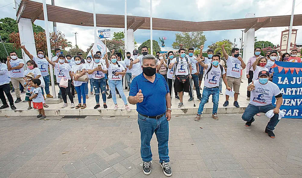 Reacción. Acuña cree que Gobierno interfiere en elecciones. Foto: difusión