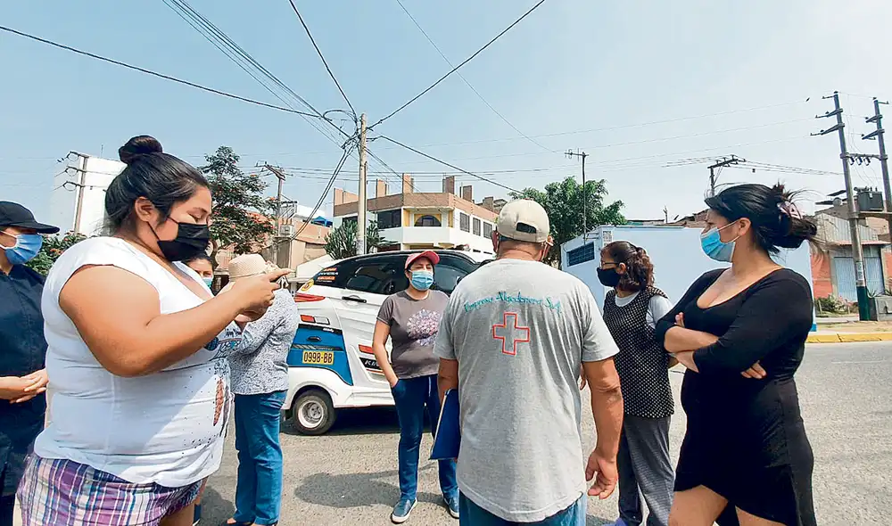 Preocupados. Las familias no se sienten seguras y por ello piden mayor presencia policial. Foto: URPI-GLR