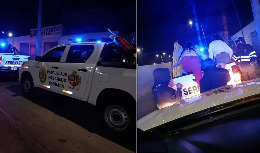 Todos los intervenidos fueron trasladados a la comisaría de Pampa de camarones. Foto: Municipio de Sachaca.