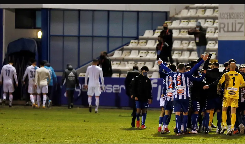 La mejor actuación de Alcoyano en Copa del Rey fueron los cuartos de final que alcanzó en la temporada 1945/1946. Foto: EFE