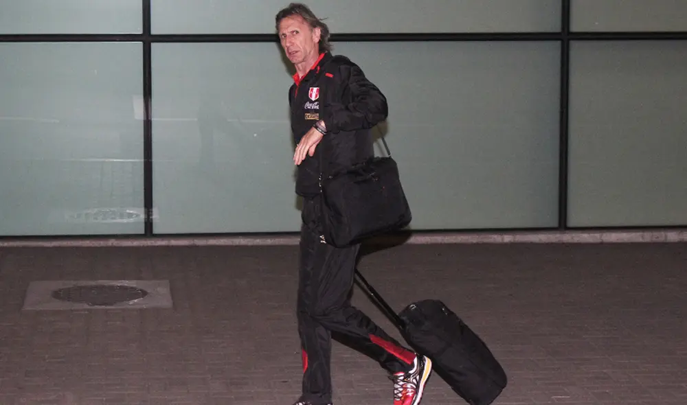 Gareca llegó al Perú el pasado viernes 22 de enero. Foto: La República