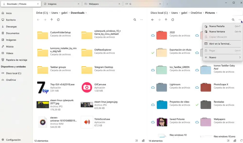Este explorador de Windows te permite abrir pestañas para explorar tus documentos y hasta integrar otro software para visualizar todo tipo de archivos. Foto: Genbeta Este explorador de Windows te permite abrir pestañas para explorar tus documentos y hasta integrar otro software para visualizar todo tipo de archivos. Foto: Genbeta