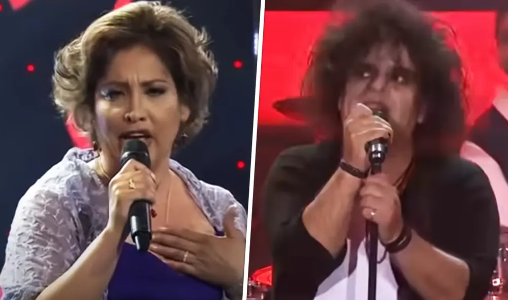 Imitadores de Cecilia Bracamonte y Robert Smith se enfrentan en Yo soy, grandes batallas. Foto: captura de Latina