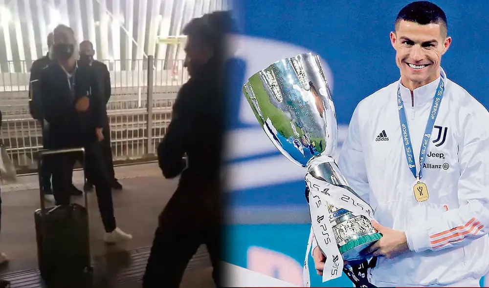 Juventus se coronó campeón de la Supercopa italiana 2020 tras vencer al Napoli 2-0. Foto: AFP Juventus se coronó campeón de la Supercopa italiana 2020 tras vencer al Napoli 2-0. Foto: AFP