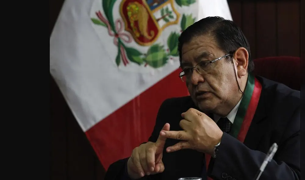 Salas saludó la intención y el compromiso de los partidos políticos para firmar el pacto. Foto: Jorge Cerdán Campos/La República Salas saludó la intención y el compromiso de los partidos políticos para firmar el pacto. Foto: Jorge Cerdán Campos/La República