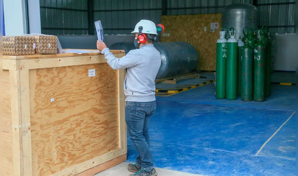 Producción de oxígeno será para atención de pacientes COVID-19. Foto: GORE Puno. Producción de oxígeno será para atención de pacientes COVID-19. Foto: GORE Puno.