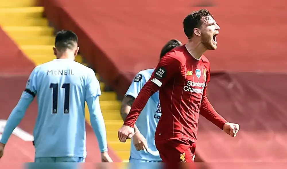 Liverpool vs. Burnley se enfrentan en Anfield por la jornada 8 de la Premier League. Foto: EFE
