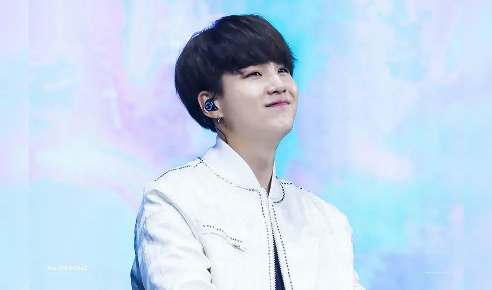 Suga (Min Yoongi) es un rapero, bailarín, compositor, productor y modelo coreano de 27 años. Foto: Big Hit