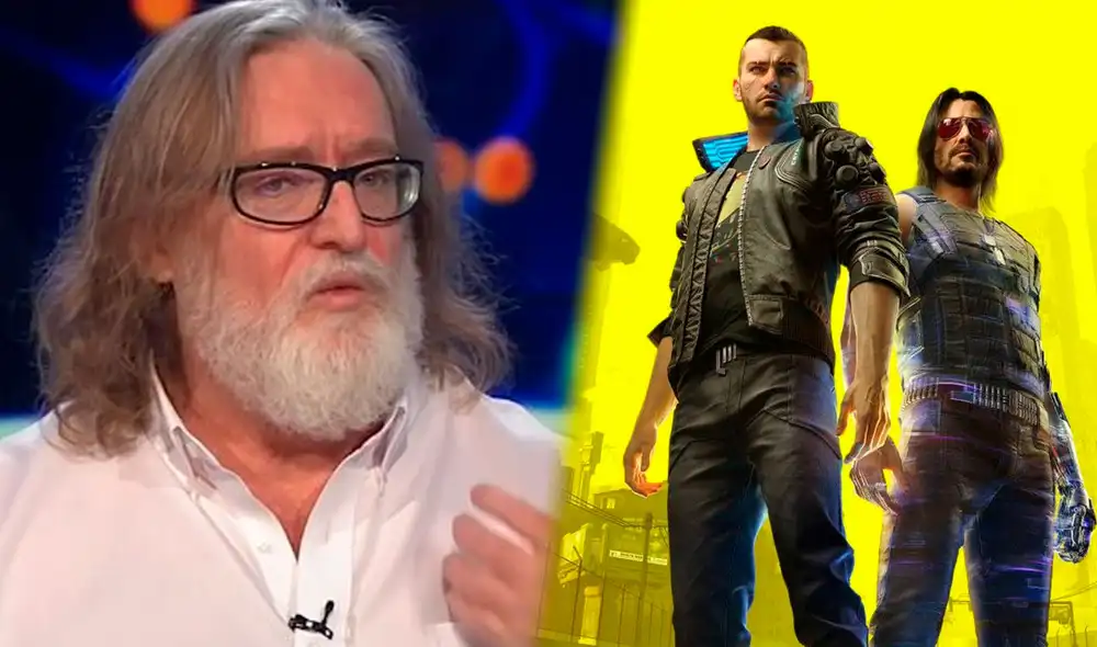 "Lo único que sé es que hay muchos jugadores felices en PC, que son los que nosotros distinguimos más fácilmente", dijo Gabe Newell, CEO de Valve. Foto: Joystick Brasil/CD Projekt Red