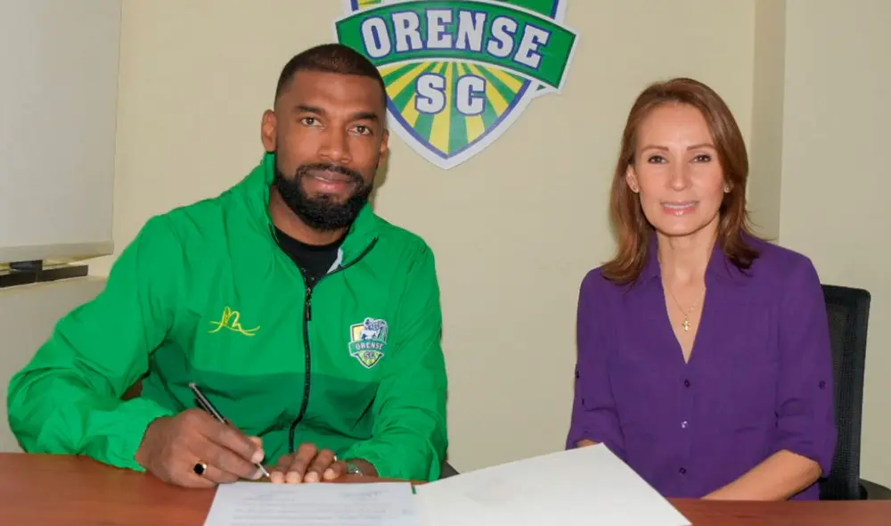 Gabriel Achilier tuvo pre-contrato con Alianza Lima para la temporada 2021. Foto: Orense Sporting Club Gabriel Achilier tuvo pre-contrato con Alianza Lima para la temporada 2021. Foto: Orense Sporting Club