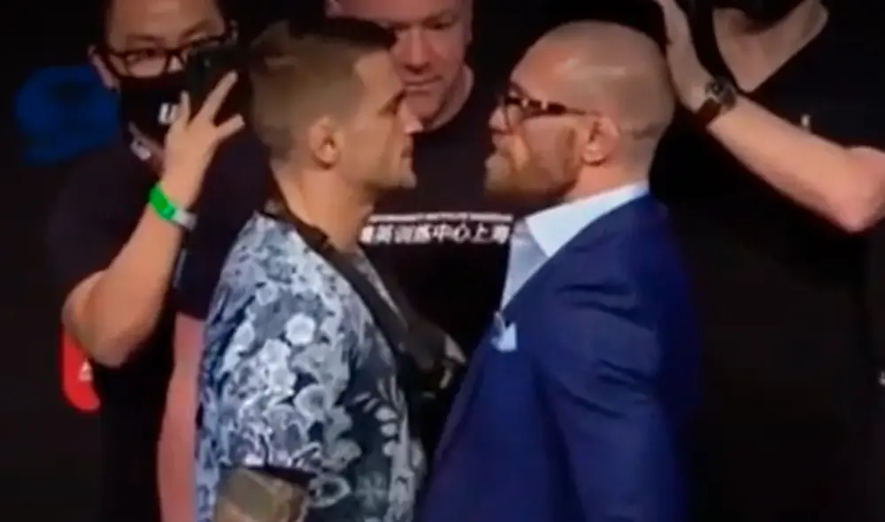 Conor McGregor y Dustin se enfrentarán este sábado. Foto: captura, UFC