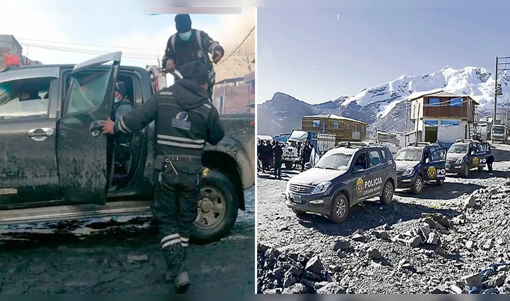Trabajadores mineros de La Rinconada resultaron baleados por los hampones. Foto: PNP / La República
