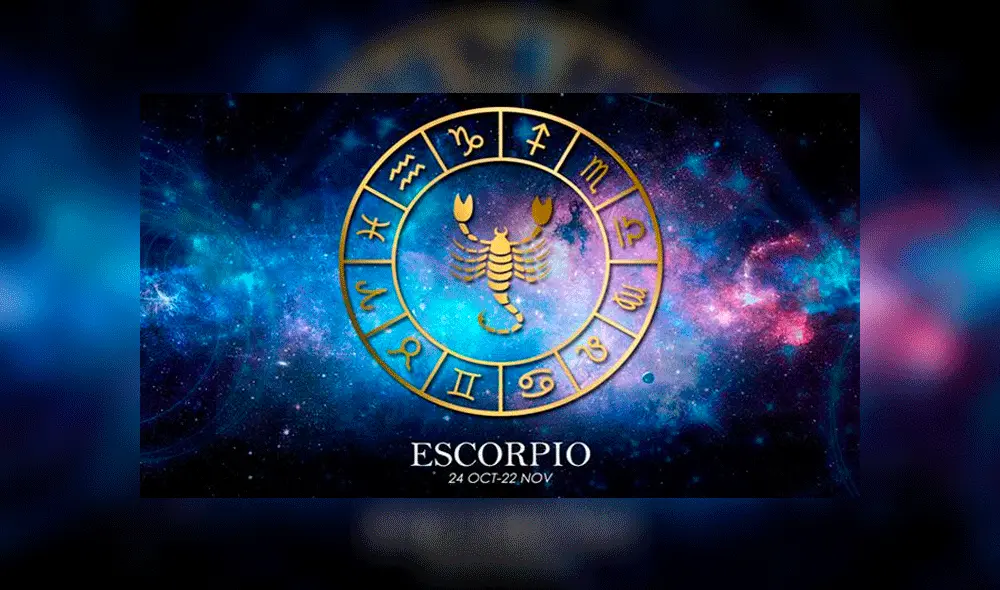 Escorpio| 24 de octubre al 22 de noviembre.