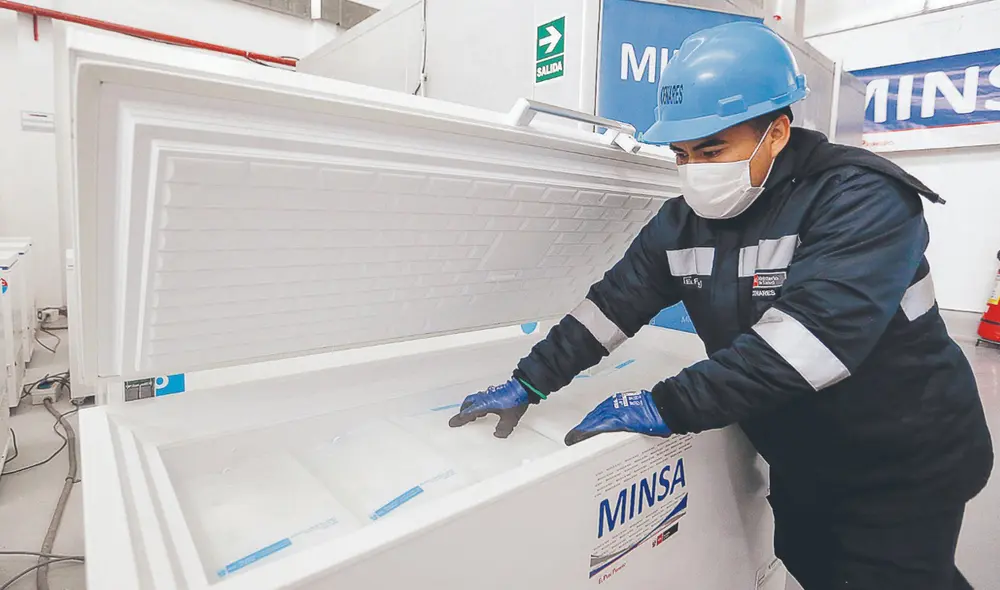 Equipos. La cadena de frío también lista en Lima y regiones. Foto: difusión Equipos. La cadena de frío también lista en Lima y regiones. Foto: difusión