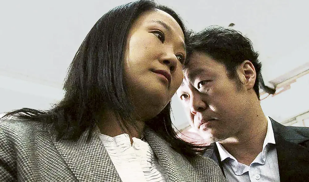 Irreconciliables. Kenji Fujimori sufrió un revés cuando la Corte Suprema rechazó una apelación contra el caso que se inició por la denuncia que promovió el partido de su hermana Keiko. Foto: difusión
