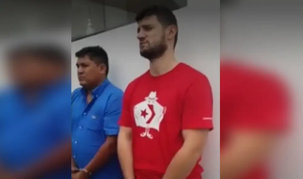 Ciudadano bosnio fue intervenido el último 5 de enero de 2019. Foto: captura de Canal N Ciudadano bosnio fue intervenido el último 5 de enero de 2019. Foto: captura de Canal N