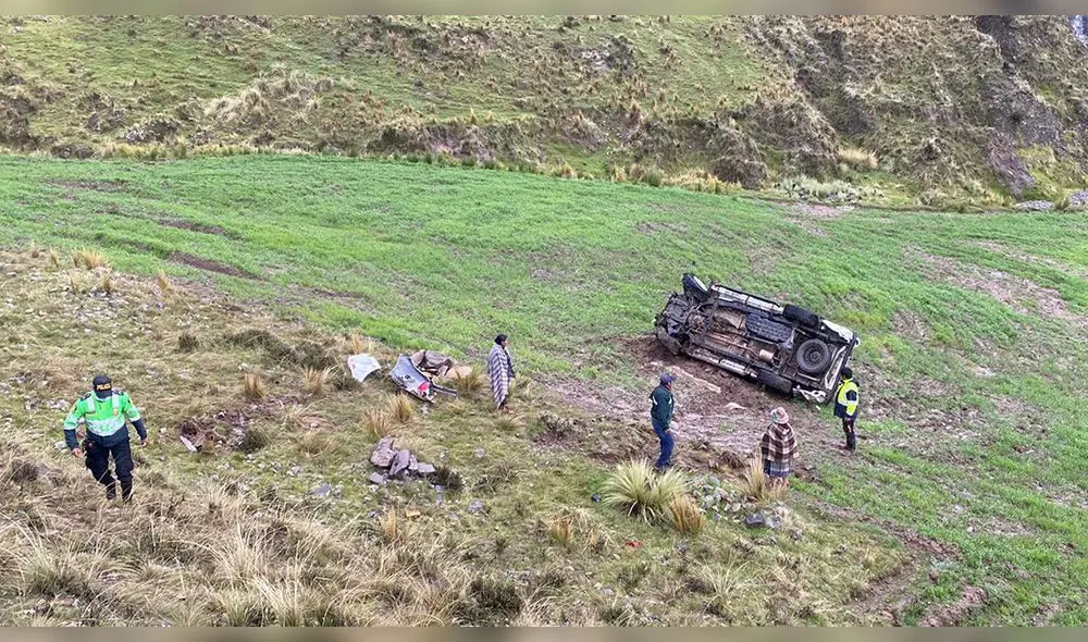 En accidente de tránsito resultó gravemente herido el alcalde Henry Romero. Foto: PNP